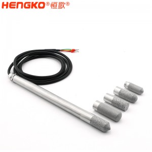 土壤濕度傳感器探頭 高精準(zhǔn)測量0-99.9%相對濕度透氣反應(yīng)迅速適用于農(nóng)業(yè)土壤測量