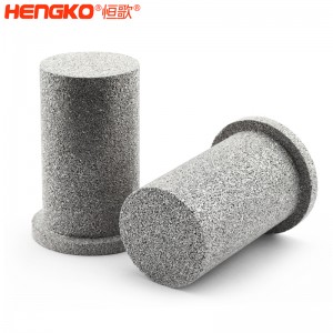 恒歌不銹鋼濾筒透氣性好過濾精準(zhǔn)孔徑0.1-90μm,應(yīng)用于氣液體發(fā)散消音降噪