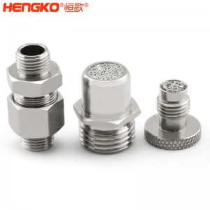 廠家定制有創(chuàng)呼吸機(jī)氣源入口醫(yī)療級(jí)316L不銹鋼過(guò)濾器濾芯防塵透氣耐腐蝕，用于呼吸機(jī)