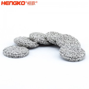 濾芯廠家生產粉末冶金不銹鋼燒結濾片_燒結過濾芯 過濾防塵結構穩定用于污水處理