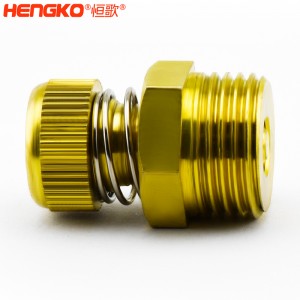 廠家批發HSD型可調節青銅消聲消音器多規格耐高溫消音降噪，用于電磁閥氣動靜音器接頭