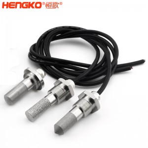 廠家生產數(shù)字溫濕度傳感器用于糧食倉儲_防塵高精準IP65溫濕度傳感器探頭