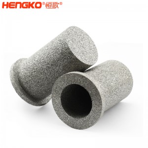 恒歌不銹鋼濾筒透氣性好過濾精準(zhǔn)孔徑0.1-90μm,應(yīng)用于氣液體發(fā)散消音降噪