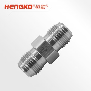 高純度多孔金屬限流器_氣體高流量過濾器100%氦氣測試