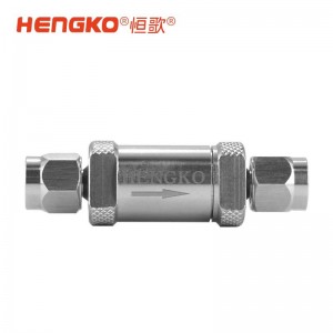 恒歌卡套直通過(guò)濾器不銹鋼氣體過(guò)濾器精密高效工藝氣體過(guò)濾器