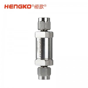 恒歌卡套直通過(guò)濾器不銹鋼氣體過(guò)濾器精密高效工藝氣體過(guò)濾器