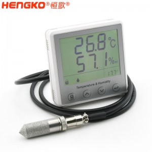 恒歌農(nóng)業(yè)追溯監(jiān)測系統(tǒng)高精準RS485溫濕度變送器帶露點功能，自動化監(jiān)控溫室大棚溫濕度物聯(lián)網(wǎng)方案
