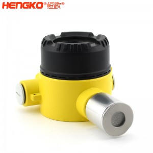 數(shù)顯316L不銹鋼氣體傳感器外殼防水防塵壁掛式工業(yè)氣體傳感器，用于天然氣廠