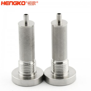 廠家來圖定制不銹鋼316L燒結(jié)雙極過濾器0.2-120微米可選耐高溫石油化工可用