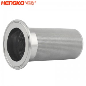 廠家定制不銹鋼燒結網(wǎng)層過濾器過濾管精湛工藝過濾耐高溫防腐蝕工業(yè)用