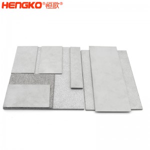 廠家直銷316不銹鋼粉末燒結濾板高強度耐高溫耐腐蝕，化工制藥過濾不銹鋼過濾器