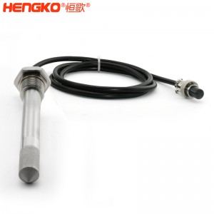 廠家生產數(shù)字溫濕度傳感器用于糧食倉儲_防塵高精準IP65溫濕度傳感器探頭