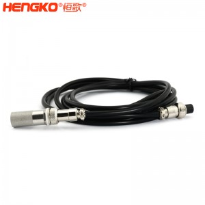 4-20mA數字RHT芯片溫濕度傳感器探頭316L不銹鋼外殼響應快，衛生醫療系統用